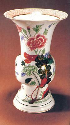 仿古瓷花瓶