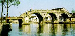 建桥,construction of bridges over river mouth,音