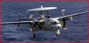 美国海军e-2c“鹰眼”预警机
