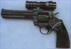 美国柯尔特响尾蛇型左轮手枪
