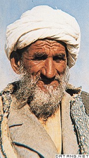 阿富汗人老年男子