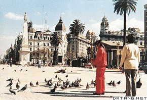 首都布宜诺斯艾利斯五月广场