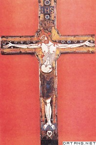 被钉在十字架上的耶稣基督