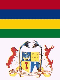 毛里求斯国旗  国徽