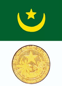 毛里塔尼亚国旗  国徽