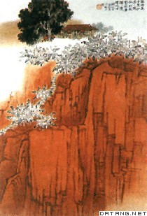 钱松喦《红岩》