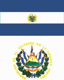 萨尔瓦多国旗  国徽
