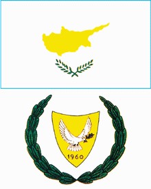 塞浦路斯国旗  国徽