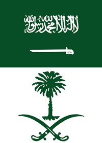 沙特阿拉伯国旗  国徽