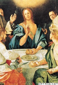 西方绘画中描绘圣餐时的景况