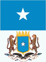 索马里国旗  国徽