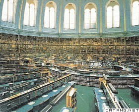 不列颠图书馆阅览大厅