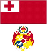 汤加国旗  国徽