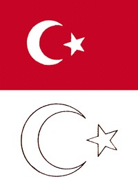土耳其国旗 国徽