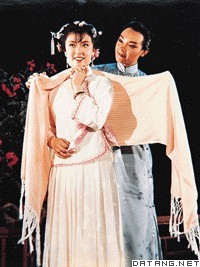 1982年中国青年艺术剧院首演吴祖光剧作《风雪夜归人》剧照
