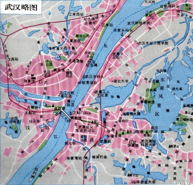 地图:武汉略图