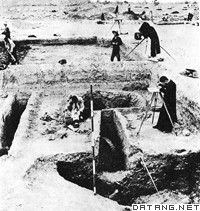 殷墟发掘现场（1930）