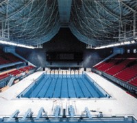 中国国家奥林匹克体育中心英东游泳馆内景