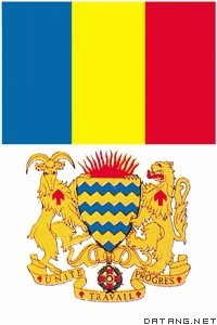 乍得国旗  国徽