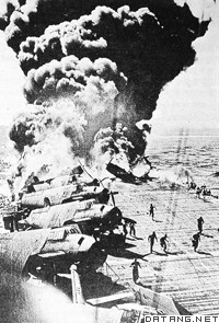 第二次世界大战中日本袭击美国珍珠港，随后美国宣布对日战争