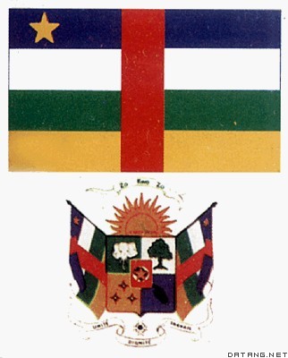 中非国旗    国徽