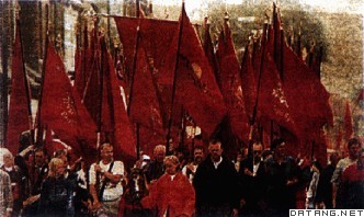 1994年5月1日丹麦社会民主党在哥本哈根举行“五一”庆祝游行
