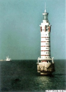 渤海湾大沽灯塔