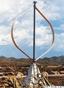 中国最大的6米Φ型立轴风力发电机组