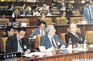 1991年各国议会联盟85届大会上的中国代表团
